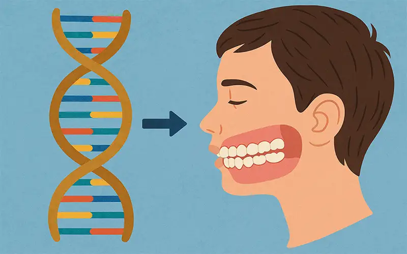 نقش ژنتیک در ناهنجاریهای دندانی و فکی