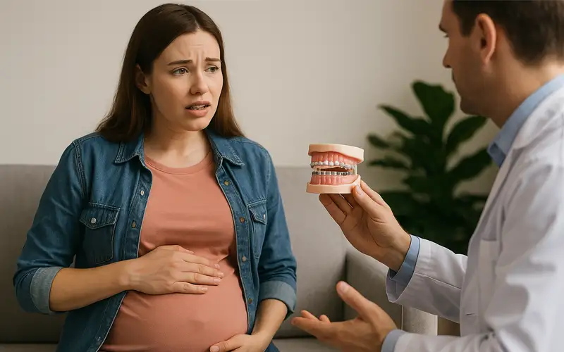 ارتودنسی در دوران بارداری