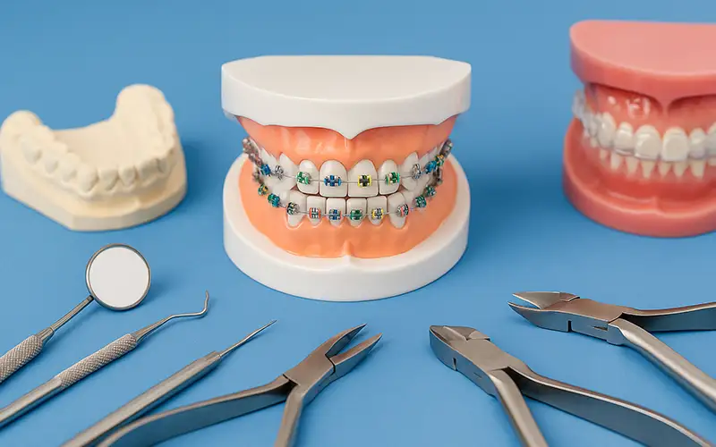 درمان ناهنجاری های فک با ارتودنسی