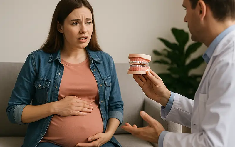 ارتودنسی در دوران بارداری