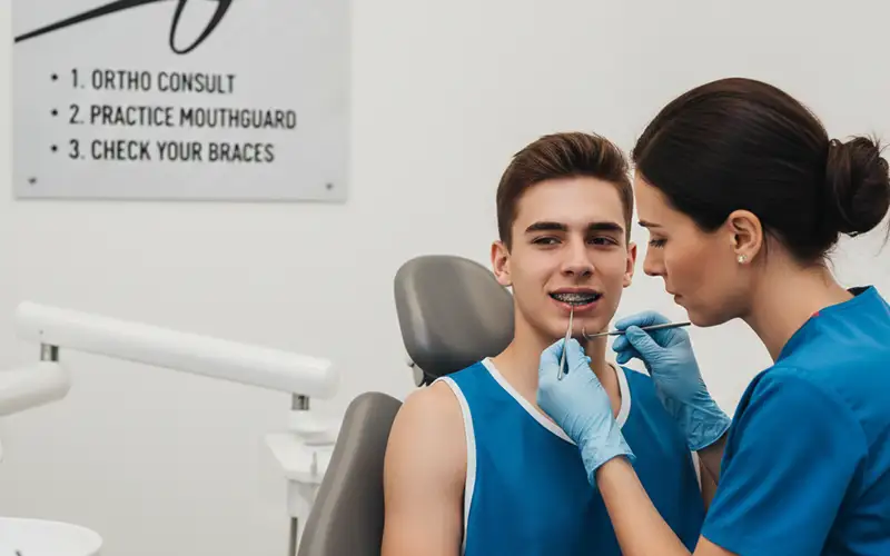 ارتودنسی برای ورزشکاران