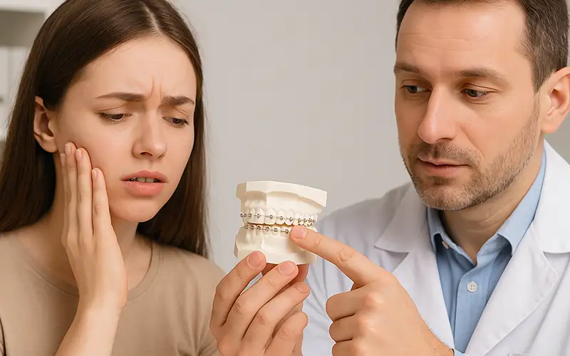 رابطه دندان قروچه و ارتودنسی