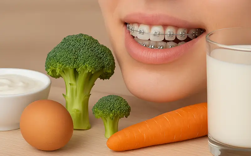 تغذیه بعد از ارتودنسی