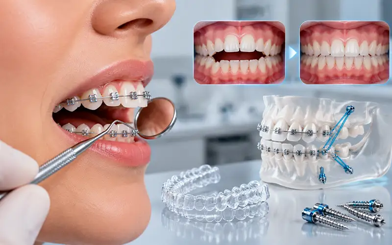 اپن بایت قدامی؛ روش‌های نوین درمان ارتودنسی