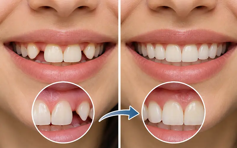 ارتودنسی دندانهای کوتاه و Peg Lateral